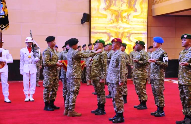 Panglima TNI Pimpin Penyerahan dan Pelantikan Jabatan di Lingkungan TNI